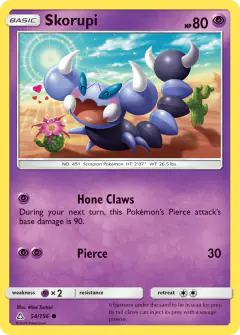 Skorupi 54/156 Common card from Ultra Prism