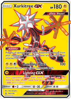 Xurkitree-GX 142/156 Rare Ultra card from Ultra Prism