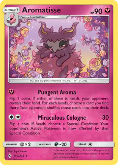 Aromatisse 142/214 Rare card from Unbroken Bonds