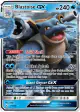 Blastoise-GX 35/214 Rare Holo GX card from Unbroken Bonds