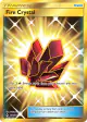 Fire Crystal 231/214 Rare Secret card from Unbroken Bonds