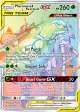 Pheromosa & Buzzwole-GX 215/214 Rare Rainbow card from Unbroken Bonds