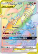 Reshiram & Charizard-GX 217/214 Rare Rainbow card from Unbroken Bonds