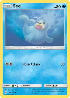 Seel 44/214 Common card from Unbroken Bonds