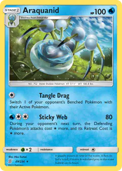 Araquanid 49/236 Rare card from Unified Minds