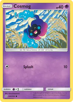 Cosmog 100/236 Common card from Unified Minds