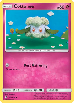 Cottonee 143/236 Common card from Unified Minds