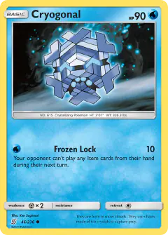 Cryogonal 46/236 Common card from Unified Minds