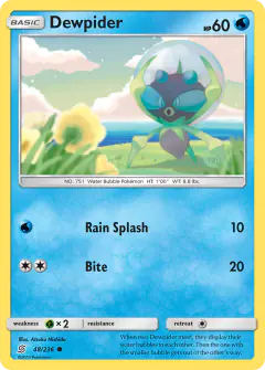 Dewpider 48/236 Common card from Unified Minds