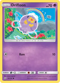 Drifloon 80/236 Common card from Unified Minds