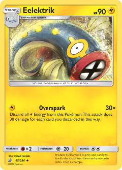 Eelektrik 65/236 Uncommon card from Unified Minds