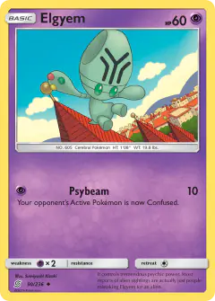 Elgyem 90/236 Uncommon card from Unified Minds