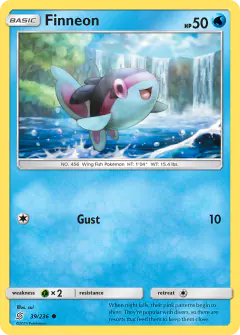 Finneon 39/236 Common card from Unified Minds
