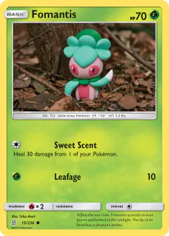 Fomantis 15/236 Common card from Unified Minds