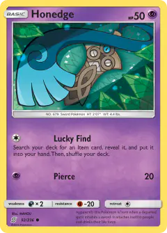 Honedge 92/236 Common card from Unified Minds
