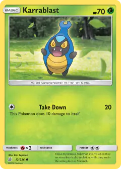 Karrablast 12/236 Common card from Unified Minds
