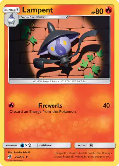 Lampent 29/236 Uncommon card from Unified Minds