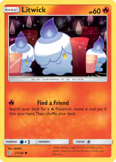 Litwick 27/236 Common card from Unified Minds