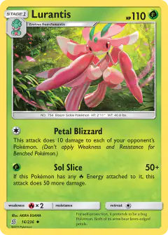 Lurantis 16/236 Uncommon card from Unified Minds