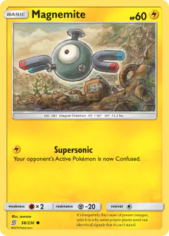 Magnemite 58/236 Common card from Unified Minds