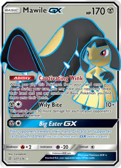Mawile-GX 227/236 Rare Ultra card from Unified Minds