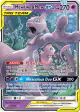 Mewtwo & Mew-GX 71/236 Rare Holo GX card from Unified Minds