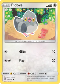 Pidove 174/236 Common card from Unified Minds