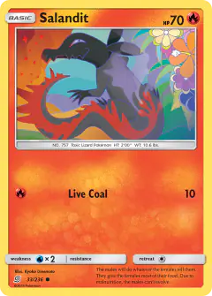 Salandit 33/236 Common card from Unified Minds