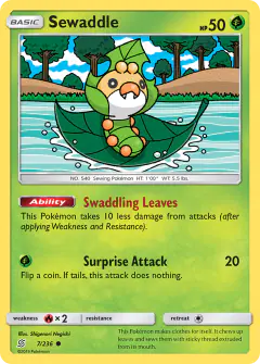 Sewaddle 7/236 Common card from Unified Minds