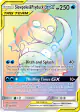 Slowpoke & Psyduck-GX 239/236 Rare Rainbow card from Unified Minds
