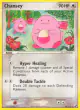 Chansey 20/115 Rare card from Unseen Forces