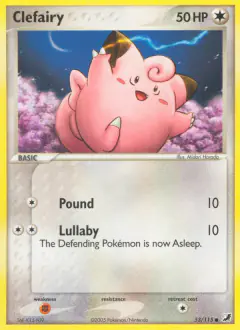 Clefairy 53/115 Common card from Unseen Forces