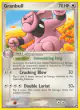 Granbull 39/115 Uncommon card from Unseen Forces