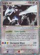 Lugia ex 105/115 Rare Holo EX card from Unseen Forces