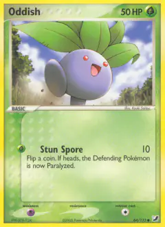 Oddish 64/115 Common card from Unseen Forces