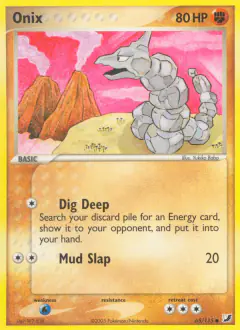 Onix 65/115 Common card from Unseen Forces