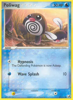 Poliwag 67/115 Common card from Unseen Forces
