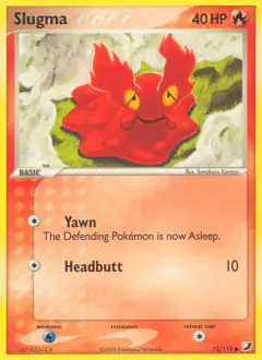 Slugma 73/115 Common card from Unseen Forces