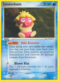 Smoochum 31/115 Rare card from Unseen Forces