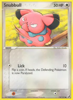 Snubbull 74/115 Common card from Unseen Forces