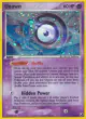 Unown D/28 Rare card from Unseen Forces