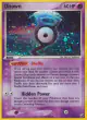 Unown G/28 Rare card from Unseen Forces
