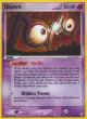 Unown N/28 Rare card from Unseen Forces