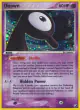 Unown R/28 Rare card from Unseen Forces