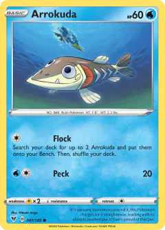 Arrokuda 041/185 Common card from Vivid Voltage