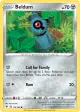 Beldum 116/185 Common card from Vivid Voltage