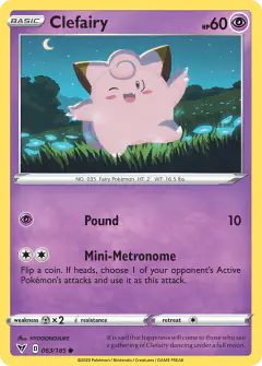 Clefairy 063/185 Common card from Vivid Voltage