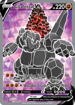 Coalossal V 173/185 Rare Ultra card from Vivid Voltage