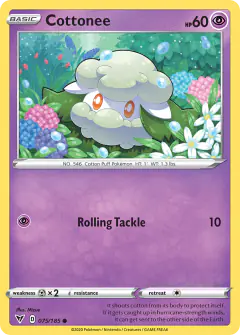 Cottonee 075/185 Common card from Vivid Voltage
