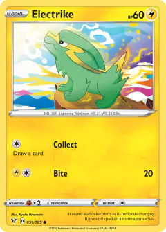 Electrike 051/185 Common card from Vivid Voltage